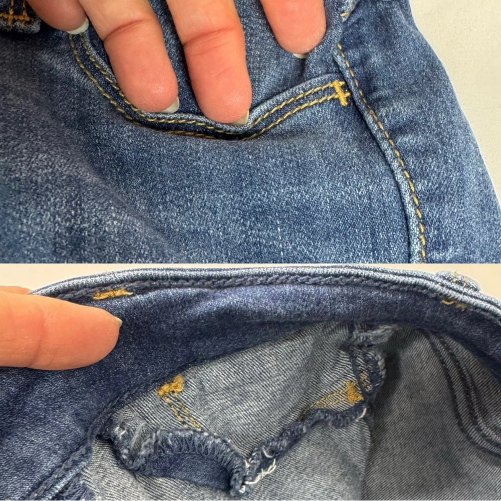 Hollister Ultra High-Rise Ripped Jean Leggings Advanced Stretch - Picture 16 of 16
